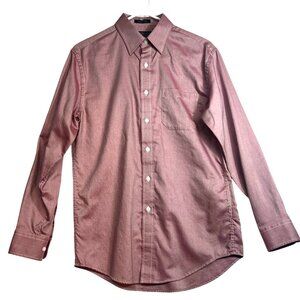 Pendleton Shirt Mens S Red Cotton Long Sleeve Button-Down Top Casual